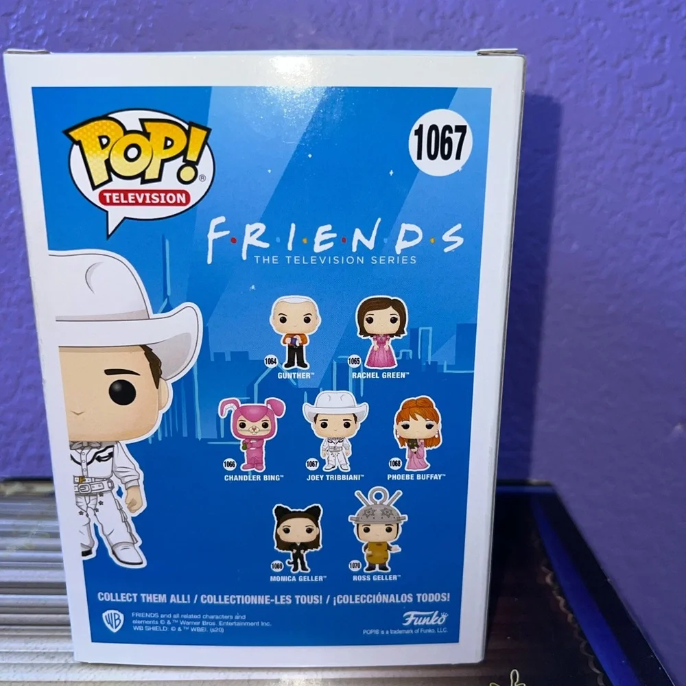 Funko Pop! Friends Joey in White Cowboy Outfit